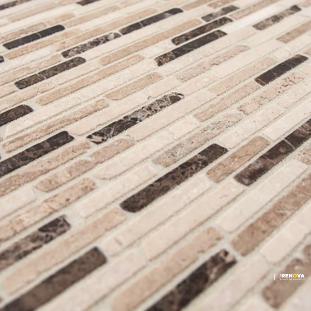 CREAM RIBBON MOSAIC 12.125" X 11.625" - SA82014 - SA82014 - 4