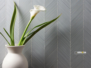 SONOMA ASTORIA SIDECAR 3/16X4-7/8 FLUTE STACKED MOSAIC GLOSS FULL CARTONS ONLY $ - 3
