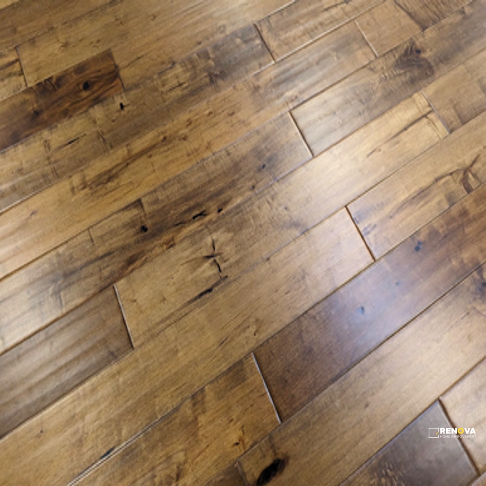 MAPLE HANDSCRAPED 5" - SOLID - CRESTWOOD - 4