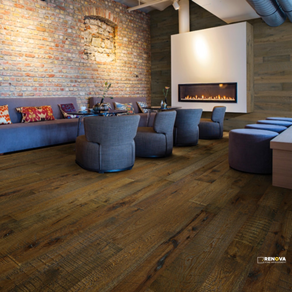 HICKORY ORGANIC RANDOM WIDTH - ENGINEERED - HALLMARK - 8