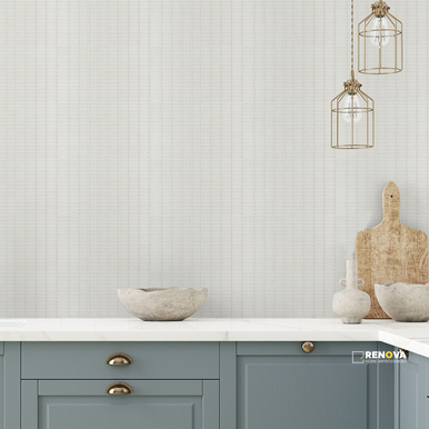 DRY ICE WHITE MOSAIC 11.875" X 11.625" - SA82006 - SA82006