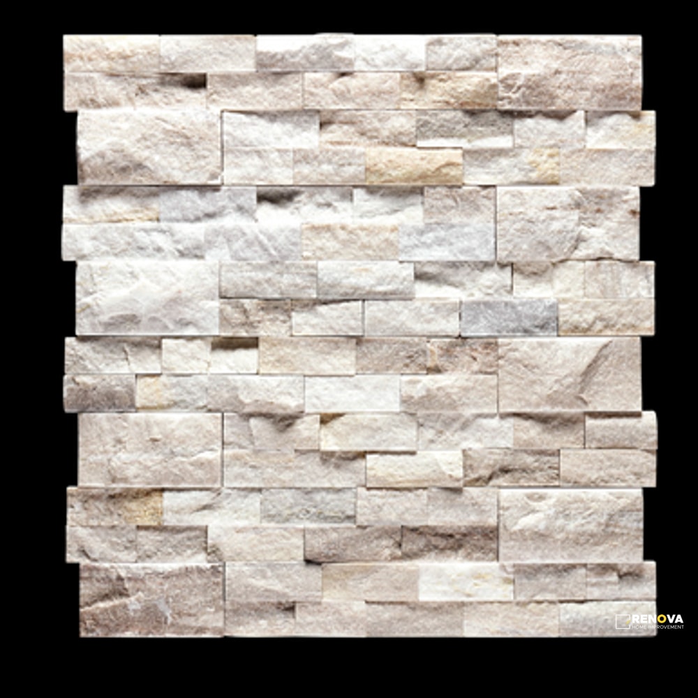 SKYLINE SPLIT FACE 3D STACKED STONE 5-7/8" X 24" - 2