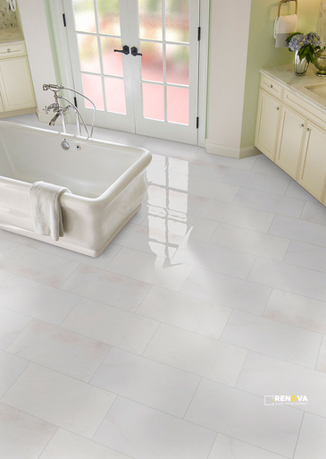 BIANCO DOLOMITE 12X24X0.38" POLISHED BEVELED ( 10 SF PER BOX ) - TBIANDOL1224P - 2