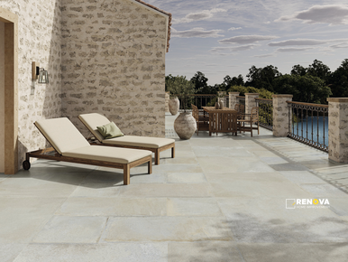 APE ANTICO CASALE ECRU 24X48 FIELD RECTIFIED - 2