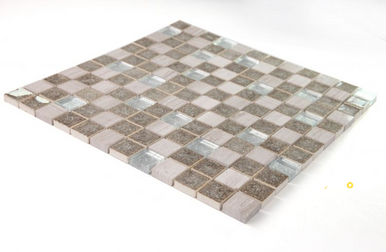 SWISS GREY NEW MOSAIC 11.75" X 11.75" - 3
