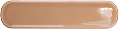 WOW AQUARELLE TOFFEE 3X12 OVAL FIELD GLOSS - 2