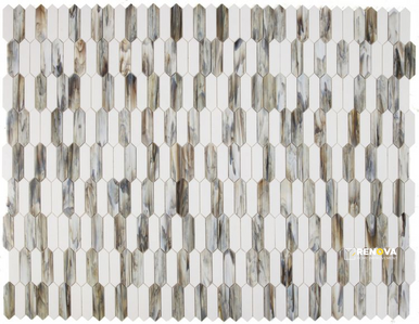 NEWPORT ARROW DAWN MOSAIC 10.25" X 12.5" - 4