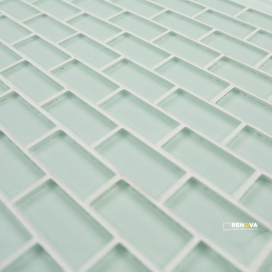 MINT BRICK MOSAIC 11.75" X 11.625" - SA82005 - SA82005 - 2