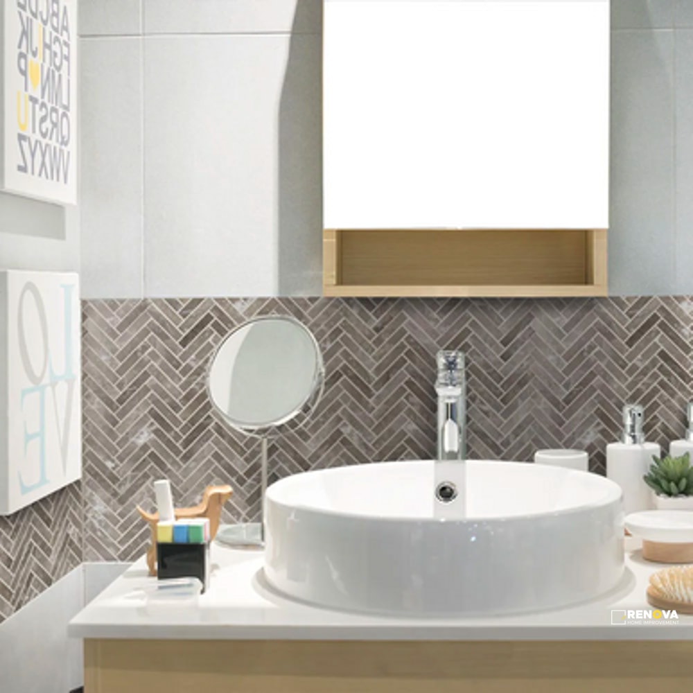 CHAPTER 11 - ALIGN GROUP 2 HERRINGBONE STYX MOSAIC 10-7/8" X 11-3/8"