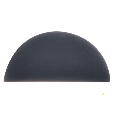 CROSSVILLE CURSIVE CHARCOAL 2X4 DEMILUNE GLOSS