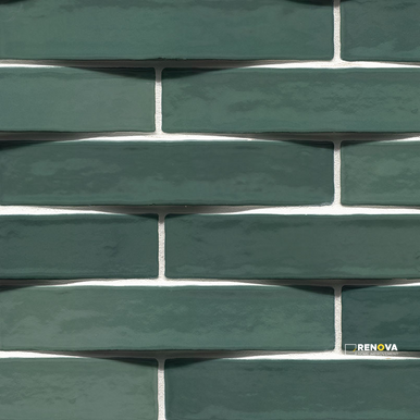CONVEX OLIVE 2X10 GLOSSY ( 5.4 SF PER BOX ) - 2