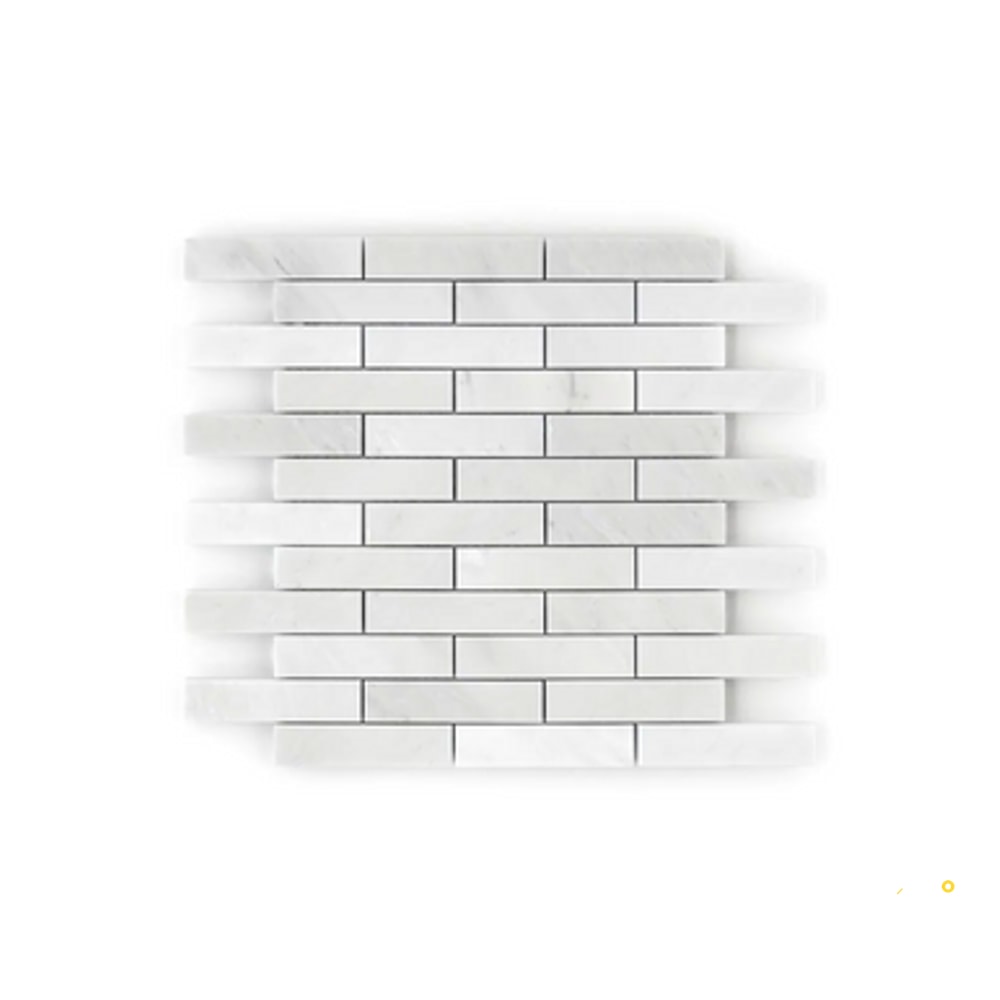 CHAPTER 15 - STATUARIO BRICK MOSAIC 1" X 4" ON 11-3/4" X 11-1/2" - 2