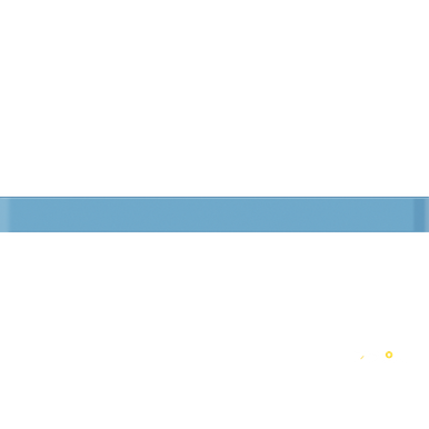 CROSSVILLE GLASS BLOX GLACIER 1/2X6 LINER BAR