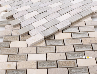 SWISS BRICK MOSAIC 11.75" X 11.75" - 3