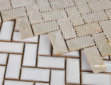 TANGO WHITE LARGE MOSAIC 9.5" X 11" - 2