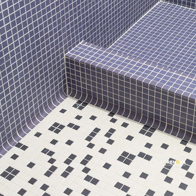 KEYSTONES MATTE STRAIGHT JOINT MOSAIC 2X2 GRP4 - 12X24