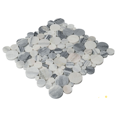 ALASKA GRAY PEBBLE POLISHED 10MM - 4