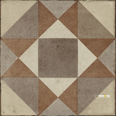 QUARTETTO MATTE FIGURA DECO 8X8 - 4