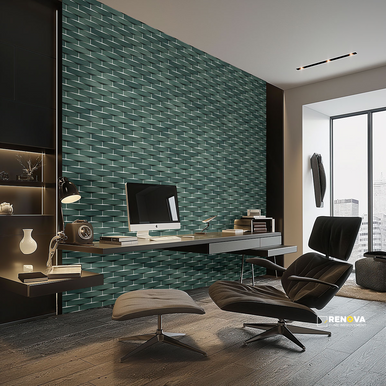CONVEX OLIVE 2X10 GLOSSY ( 5.4 SF PER BOX ) - 3