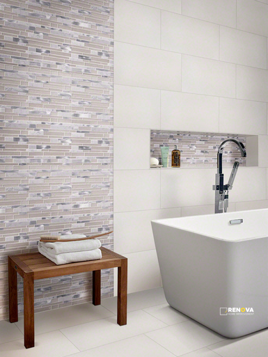 DOMINO WHITE 12X24 MATTE ( 11.64 SF PER BOX )