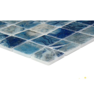 WATERLACE GLOSSY 1X1 MOSAIC 12X18 - 4
