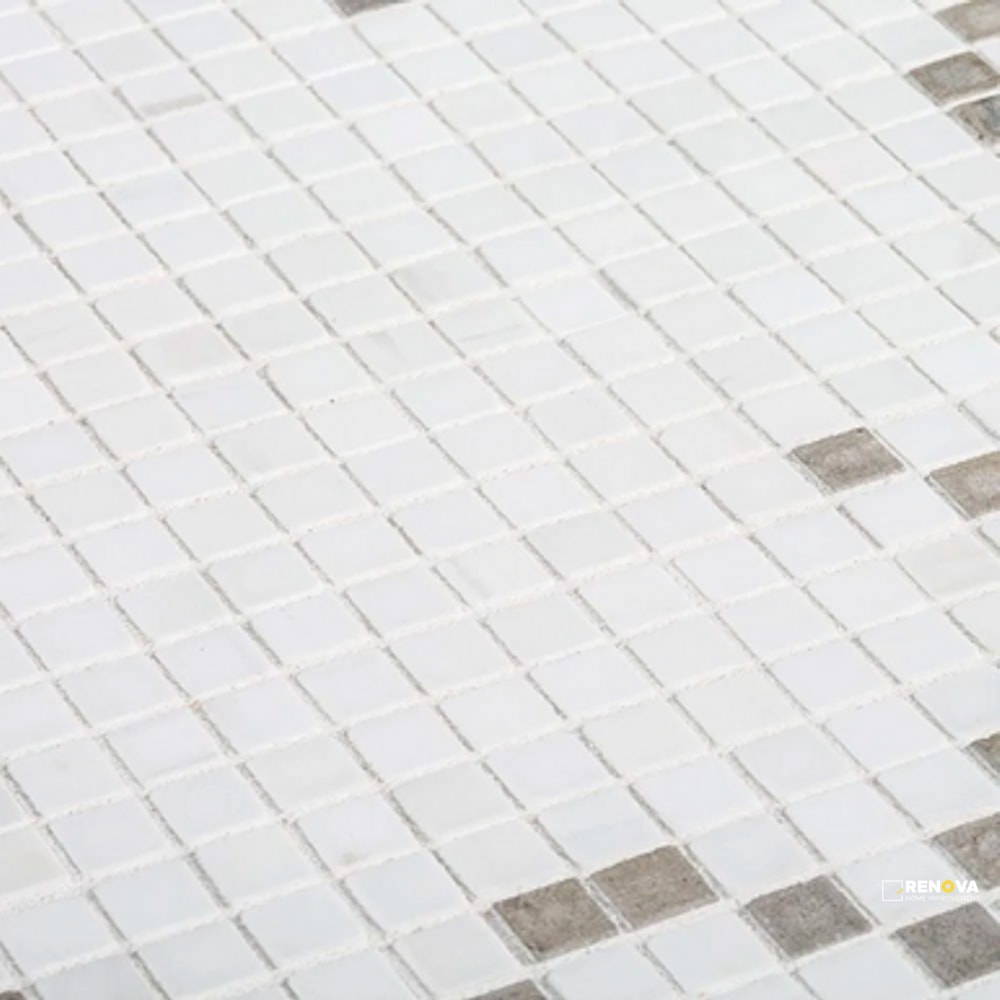 AUGUSTA TUNISIAN GREY MOSAIC 12.625" X 12.625" - SA18167 - SA18167 - 3