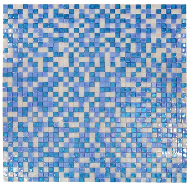LAGUNA BEACH SQUARE MOSAIC 11.75" X 11.75" - 3