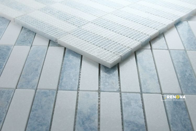 SLOT CRYSTAL OCEAN MOSAIC 11.75" X 11.75" - 4
