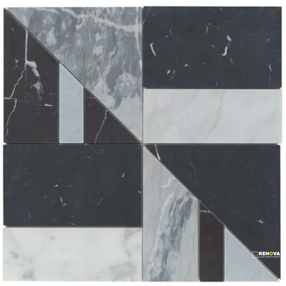MODNI LENNOX BLEND MOSAIC HONED 16" X 16" - 6