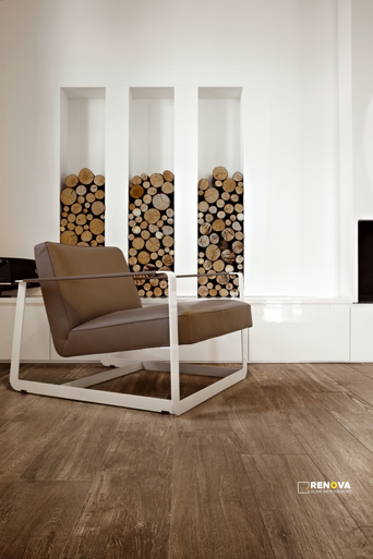 SELECTION OAK BROWN 8" X 48" - 6