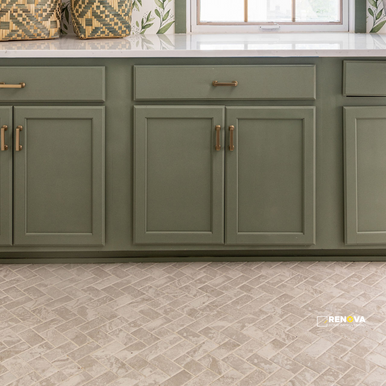 ARCHAIA MATTE HERRINGBONE MOSAIC 2X4 - 2