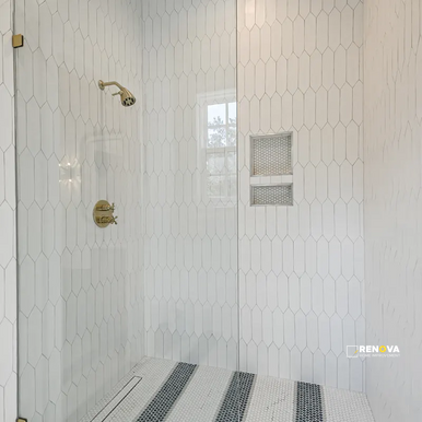 REINE MATTE PICKET PATTERN WALL FIELD TILE 3" X 12" - 7