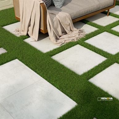 ARTERRA PAVER BETON BLANCO 24X24X2CM ( 8 SF PER BOX ) - 2