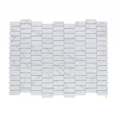 PICKET STATUARIO MATTE MOSAIC 10.25" X 13.5" - 6
