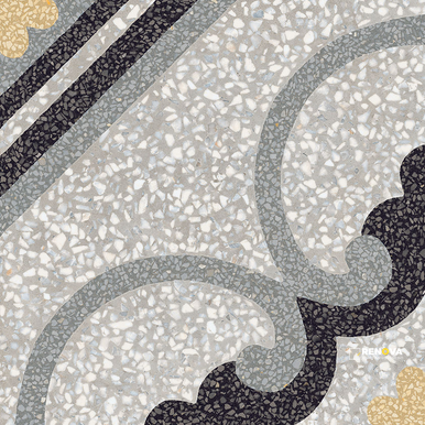 D SEGNI TERRAZZO MATTE FRESCO DECO 8X8 - 3