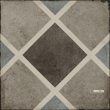 QUARTETTO MATTE ROMBO DECO 8X8 - 2