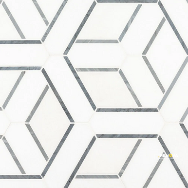 CHAPTER 7 - CUBIST CARVE MOSAIC NATURAL 8-1/2" X 9-7/8" - 2