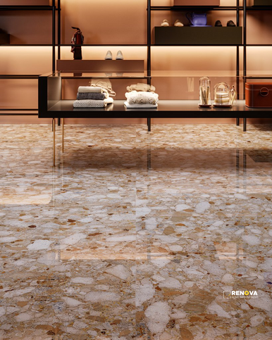 VENISTONE NATURAL 35.25" X 35.25" - 6