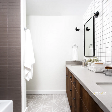 ALLORA MATTE STELLA HEXAGON DECO 8-1/2" X 10" - 3