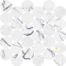 INDULGE POLISHED CIRCLE MOSAIC 2.5" - M2.5CIR - 2