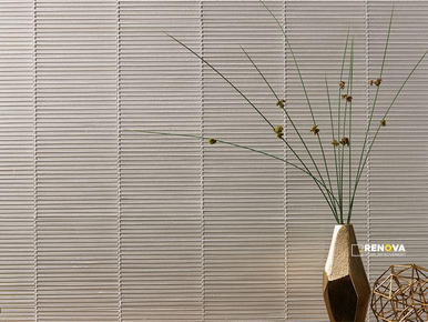 SONOMA ASTORIA GIBSON 3/16X4-7/8 FLUTE STACKED MOSAIC GLOSS FULL CARTONS ONLY $1 - 3