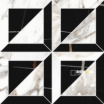 INDULGE POLISHED MIX MOSAIC 12" X 12" - M6X6MIX - 7