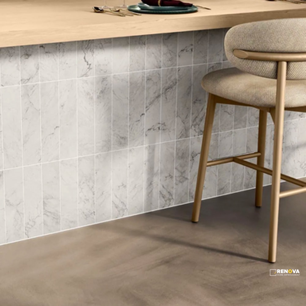 CHAPTER 15 - STATUARIO BRUSHED FIELD TILE 3" X 12" - 2