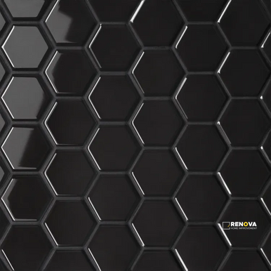 LE CAFE GLOSS HEXAGON MOSAIC 2" X 2" - 2
