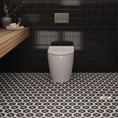 LE CAFE GLOSS STRAIGHT STACK MOSAIC 1" X 6" - 3