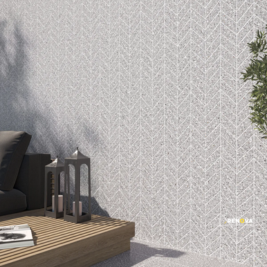 CHAPTER 5 - MODERN MIXER CHEVRON MOSAIC 8.375" X 16.125" - FLOJEF655