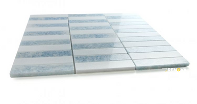 SLOT CRYSTAL OCEAN MOSAIC 11.75" X 11.75" - 2