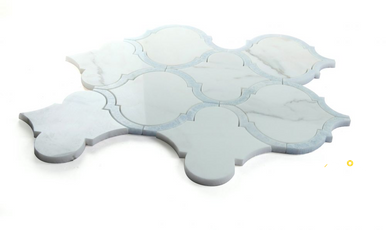 ALICE PRECIOUS BLUE MOSAIC 11.5" X 12" - 4