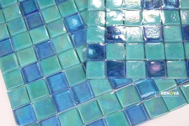 LAGUNA LAKE SQUARE MOSAIC 11.75" X 11.75" - 2