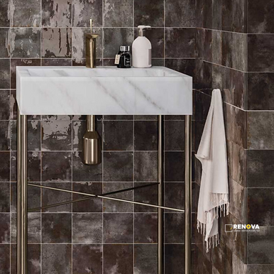 LUCA GLOSSY WALL TILE 5" X 5" - 6